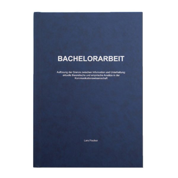 Bachelorarbeit Drucken & Binden - Studyscript